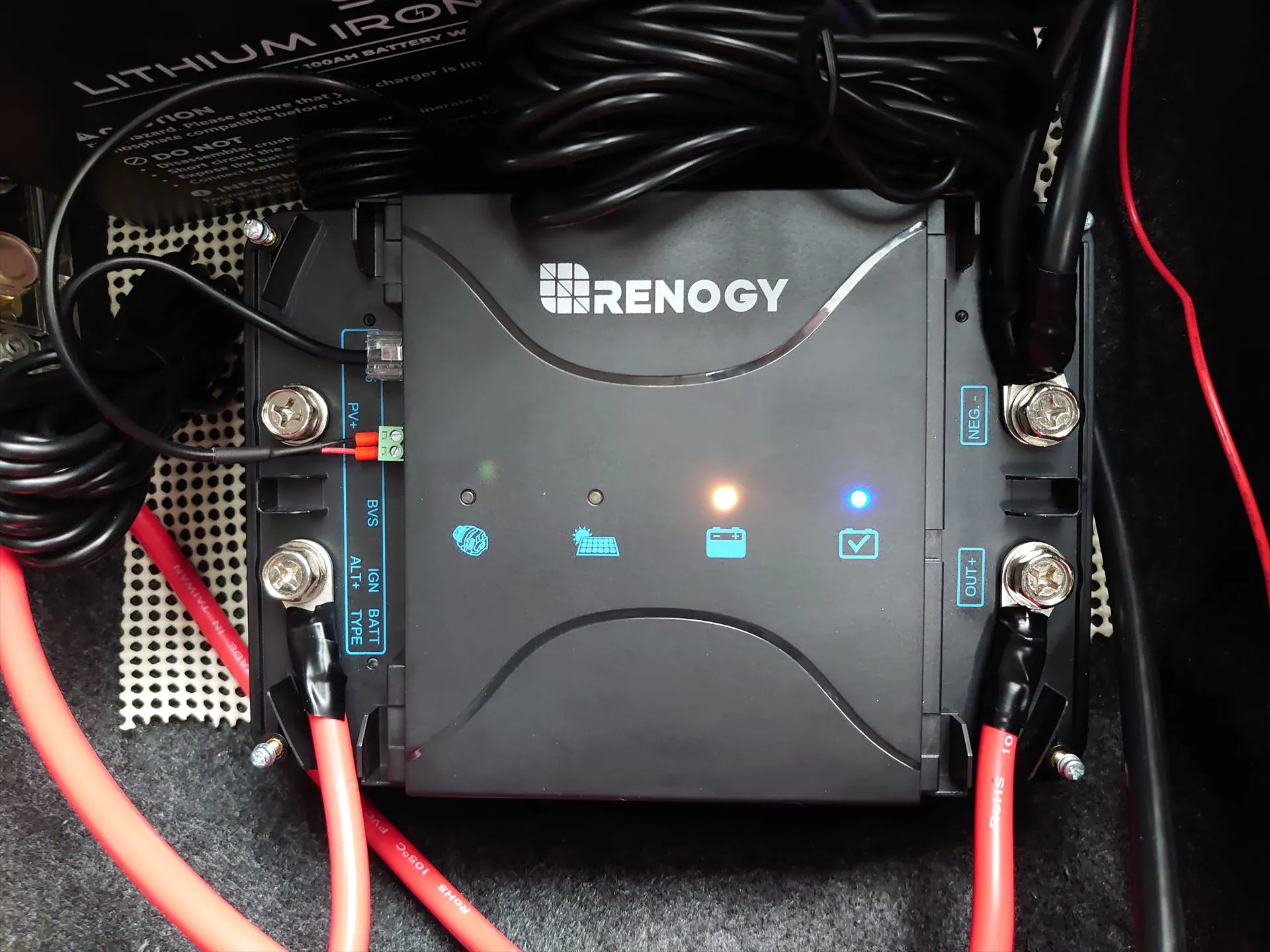 RENOGY DCCシリーズ 走行充電器 12V 50A MPPT チャージコントローラー