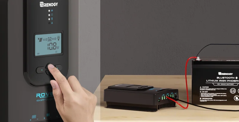 RENOGY ROVER 40A 安全設定