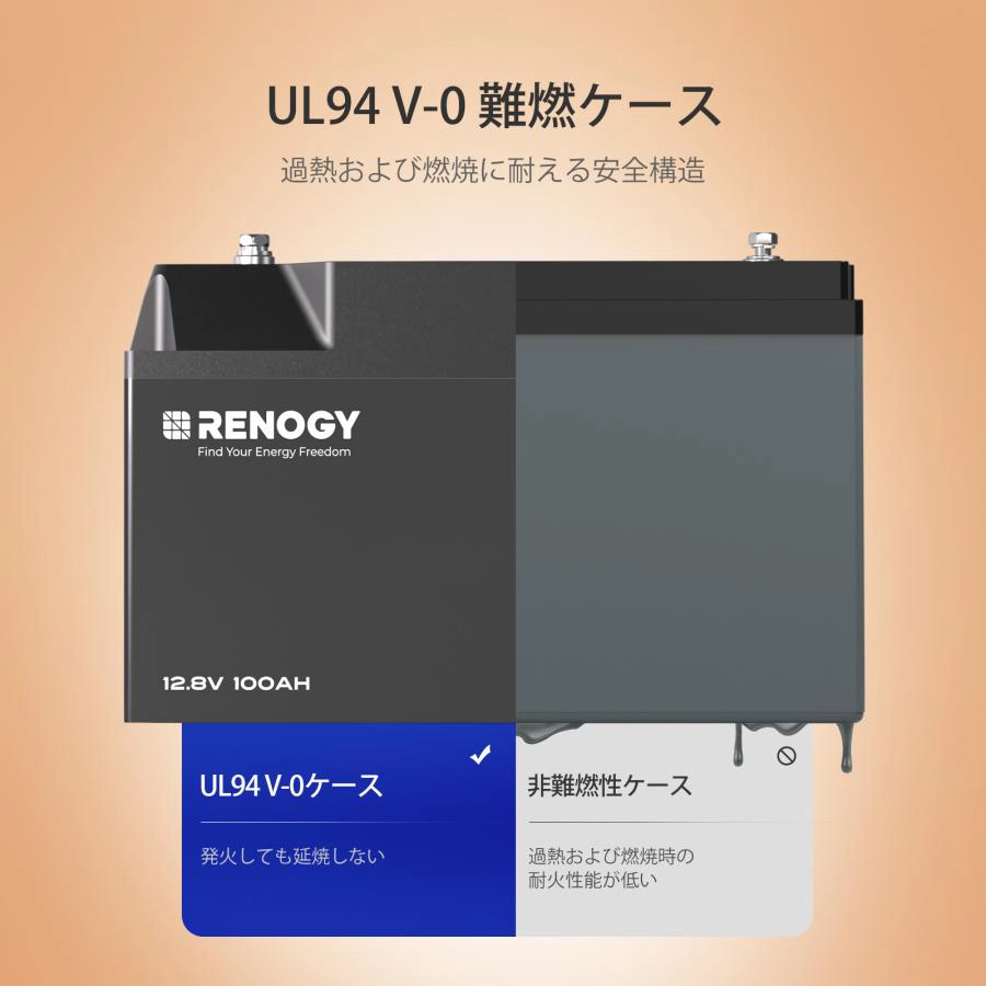 最高峰Proシリーズ】RENOGY 12V 100Ah リン酸鉄リチウムイオン